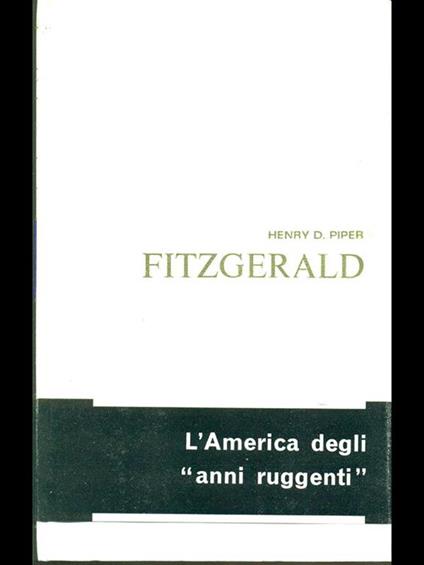 Fitzgerald - copertina