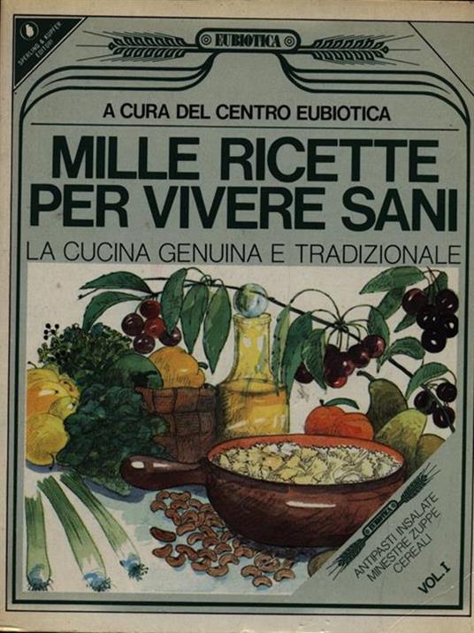 Mille ricette per vivere sani vol.2 - copertina