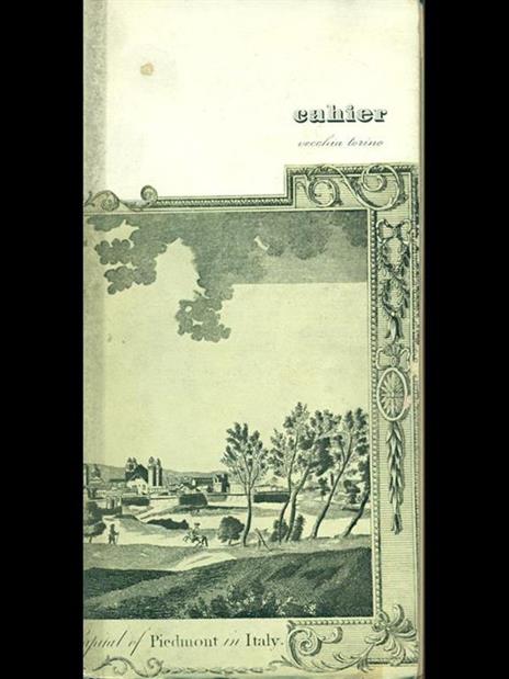 Cahier n.2. 1961 Vecchia Torino - copertina