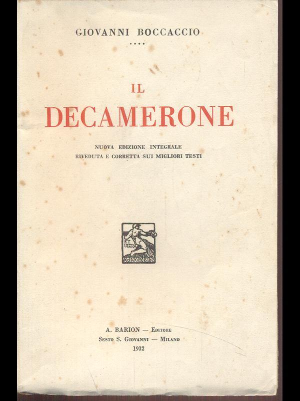 Il Decamerone