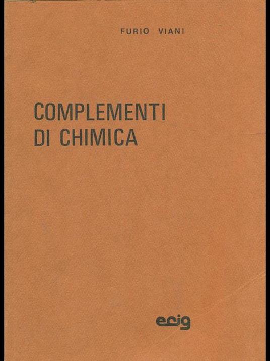 Complementi di chimica - copertina
