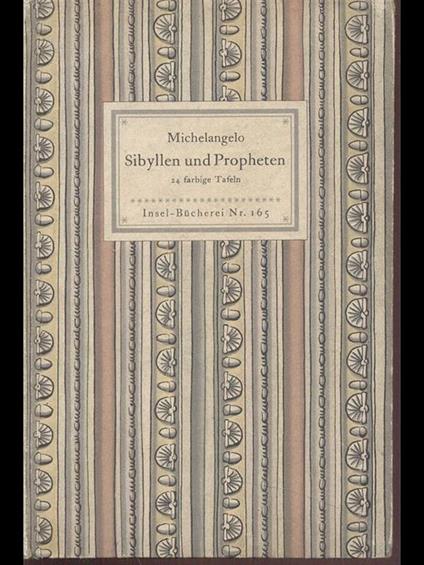 Sibyllen und propheten - Michelangelo Buonarroti - copertina