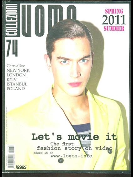 Collezioni uomo n 74 spring/ summer 2011 - copertina