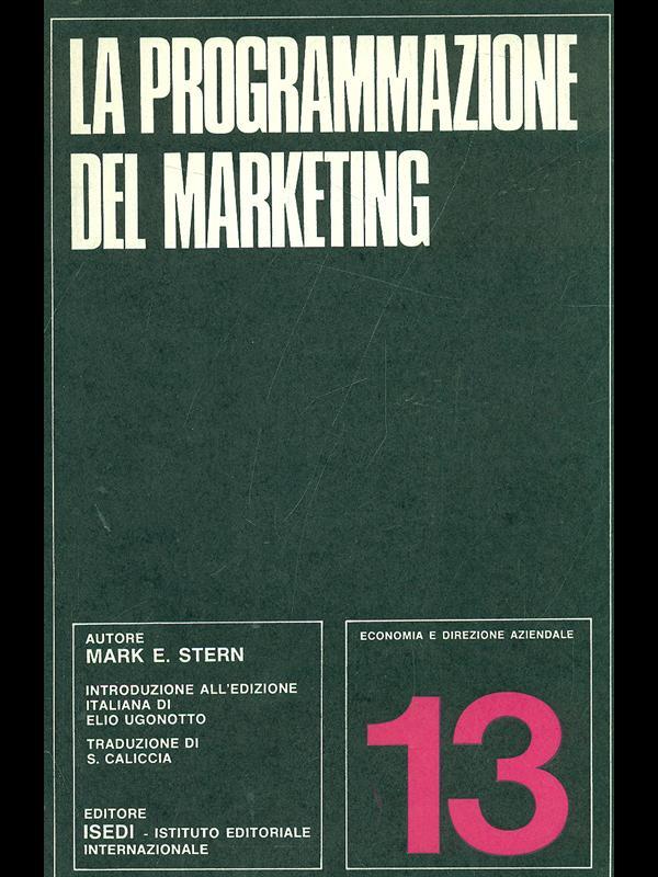 La programmazione del marketing