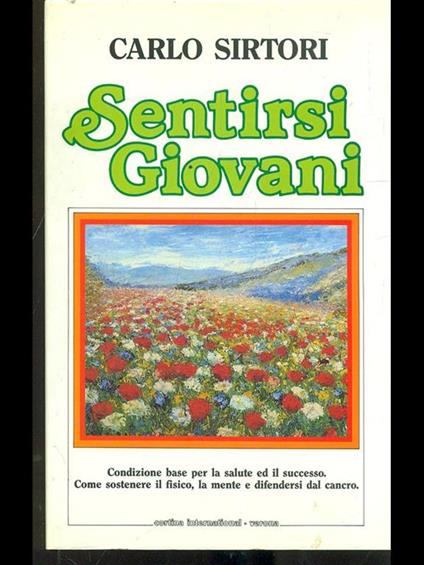 Sentirsi giovani - Carlo Sirtori - copertina