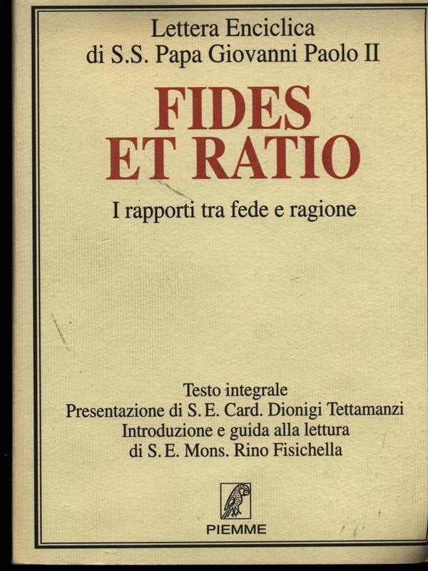 Fides et ratio