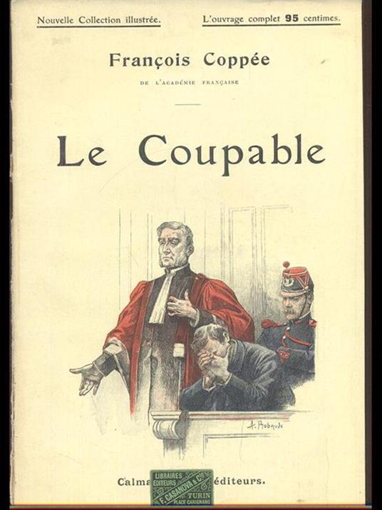 Le coupable - François Coppée - copertina