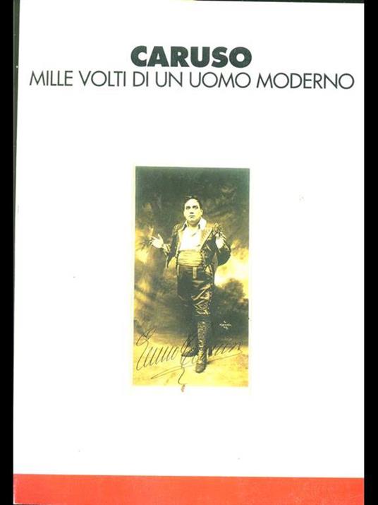 Caruso mille volti di un uomo moderno - copertina