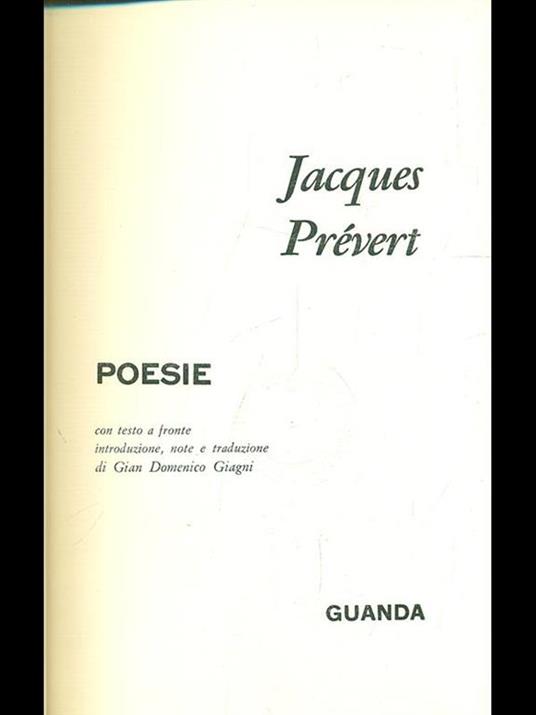 Poesie - copertina
