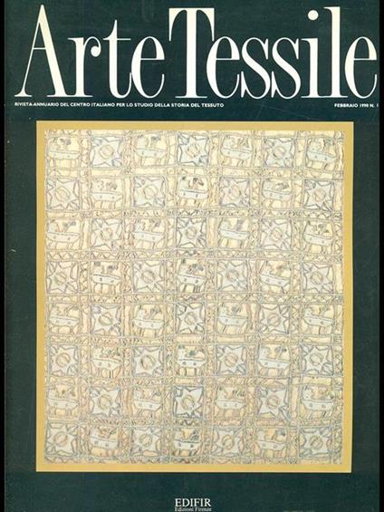 Arte tessuile n. 1/febbraio 1990 - copertina