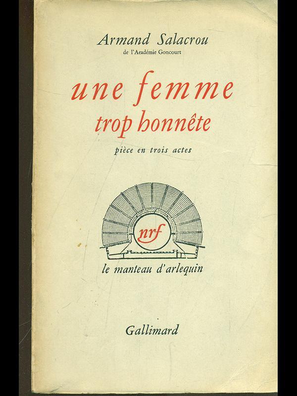 Une femme trop honnête