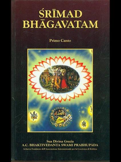 Primo canto, parte prima - Srimad Bahgavatam - copertina