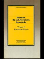 Historia de la literatura espanola. Tomo II F Renacimiento