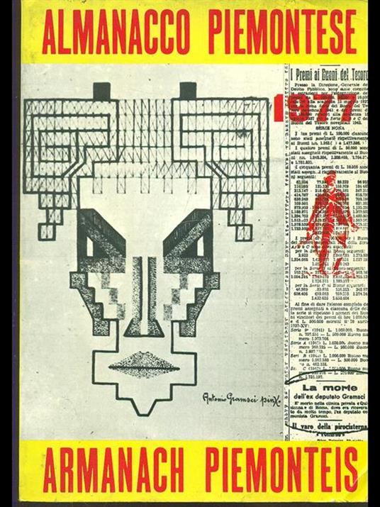 Alanacco piemontese. armanach piemonteis 1977 - copertina