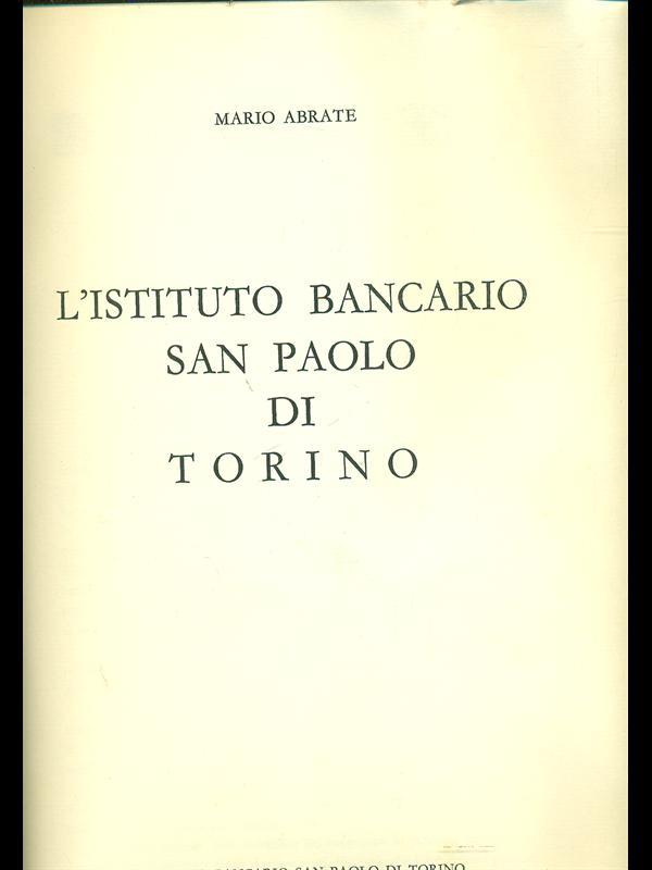 L' Istituto Bancario San Paolo di Torino