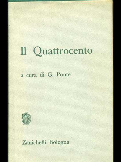 Il Quattrocento - copertina