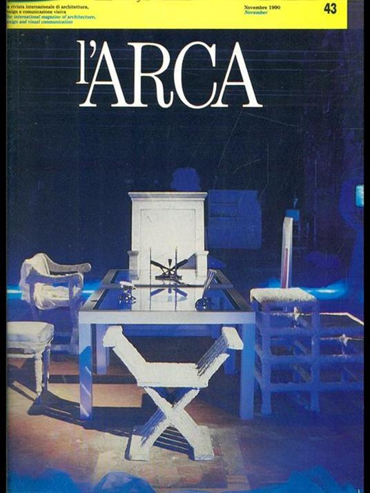 L' Arca n. 43/novembre 1990 - copertina