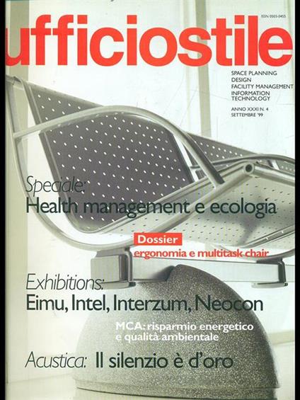 Ufficio Stile n. 4/settembre 1999 - copertina