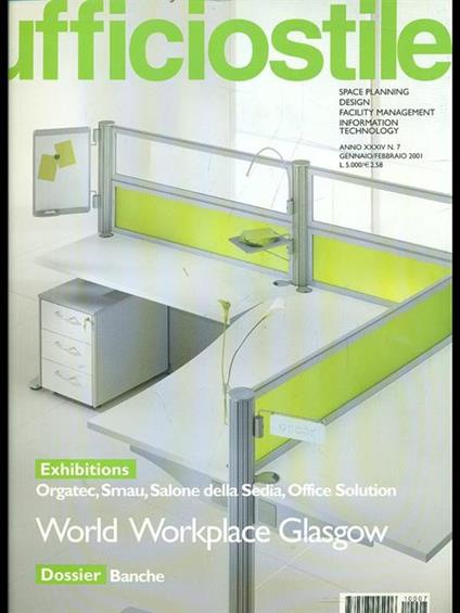 Ufficio Stile n. 7/gennaio-febbraio 2001 - copertina