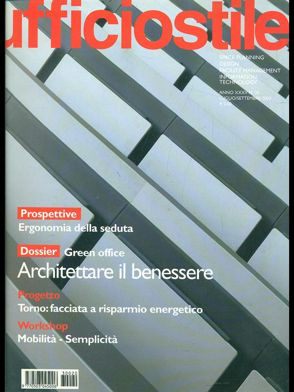 Ufficio Stile n. 20/luglio-settembre 2003