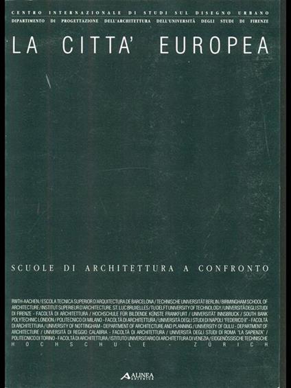 La città europea - copertina