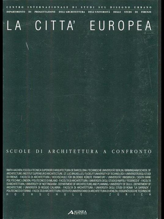 La città europea - copertina