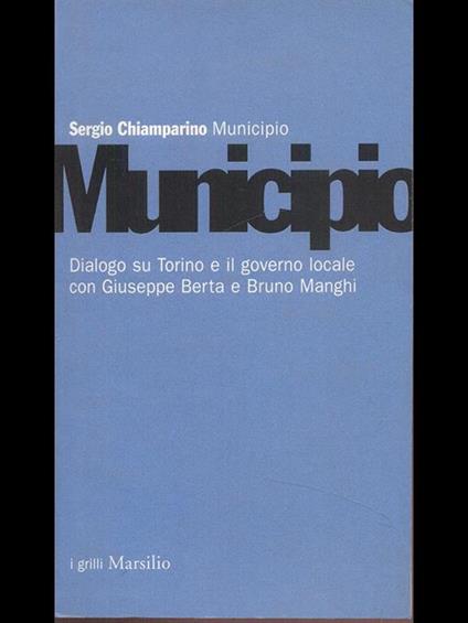Municipio - Sergio Chiamparino - copertina