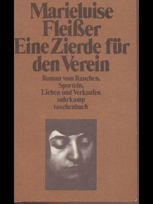 EineZierde fur den Verein - Marieluise Fleiber - copertina