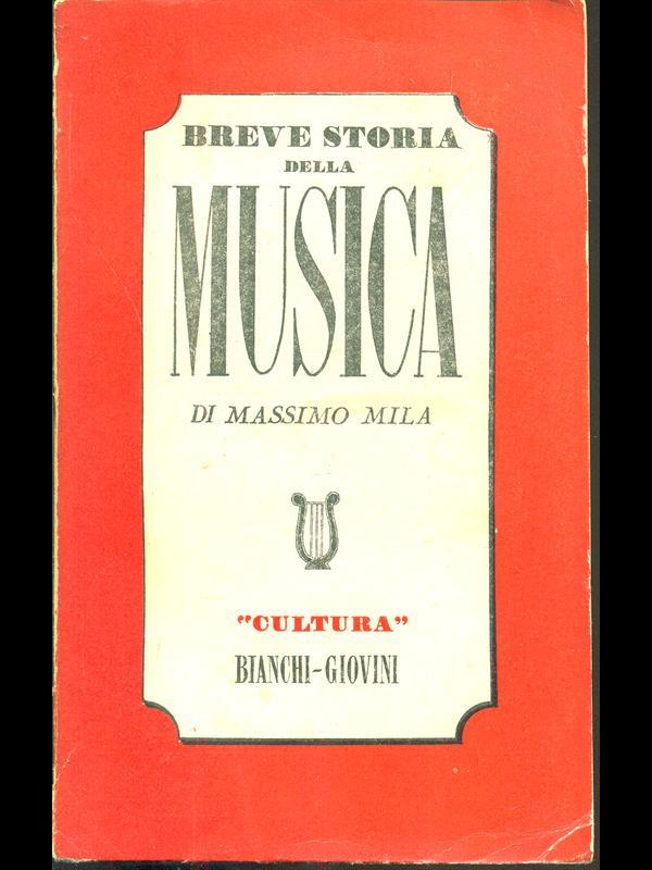 Breve storia della musica
