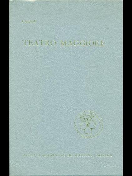 Teatro Maggiore - Anton Cechov - copertina