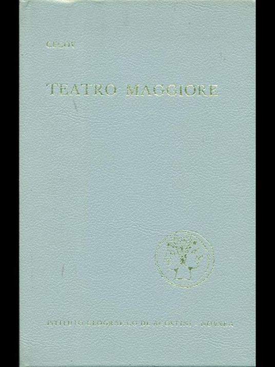 Teatro Maggiore - Anton Cechov - copertina