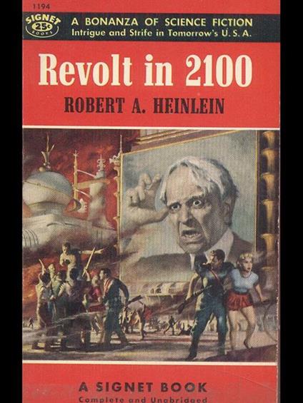 Revolt in 2100 - Robert A. Heinlein - copertina