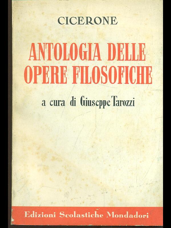 Antologia delle opere filosofiche