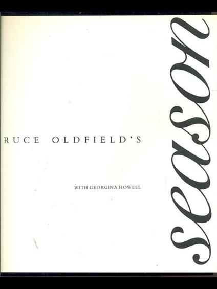 Bruce Oldfield's season - copertina