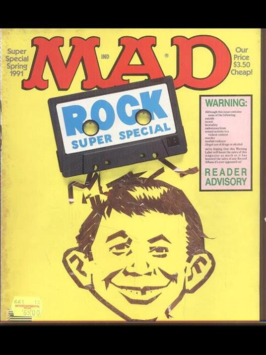 Mad rock super special 74 - copertina