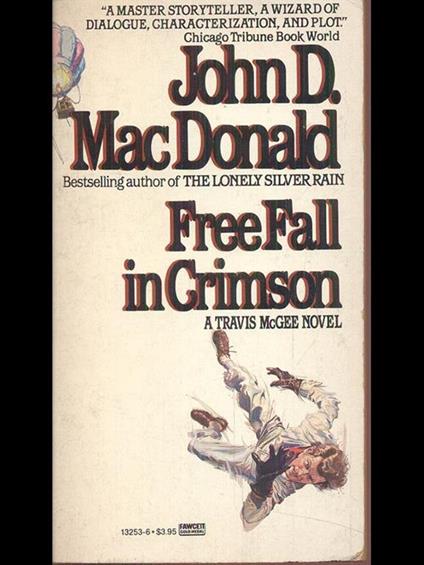 Free Fall in Crimson - John D. MacDonald - copertina