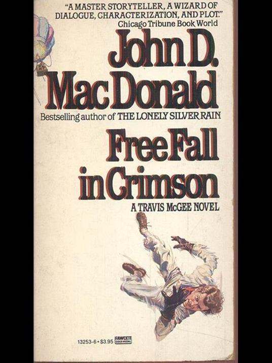 Free Fall in Crimson - John D. MacDonald - copertina