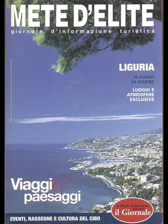 Mete d'elite-Liguria - Pierre Benoit - copertina
