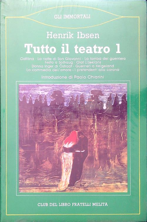 Tutto il teatro - Volume 1 - Henrik Ibsen - copertina