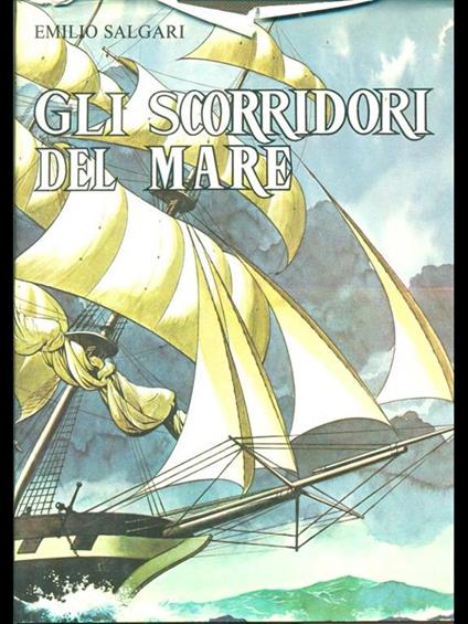 Gli scorridori del mare - Emilio Salgari - copertina