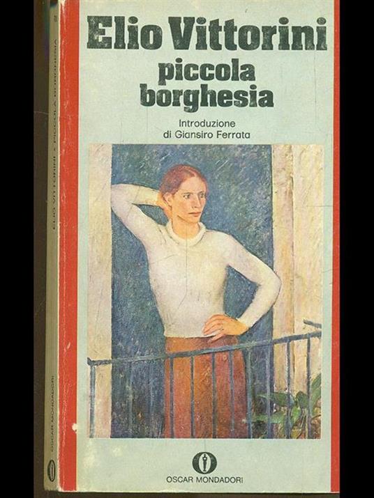 Piccola borghesia - Elio Vittorini - copertina
