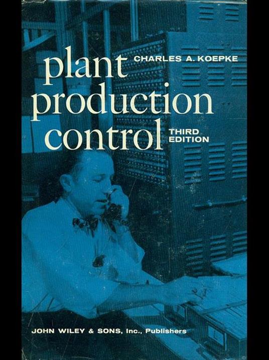 Plant éproduction control - copertina