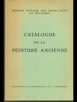 Catalogue de la peinture ancienne