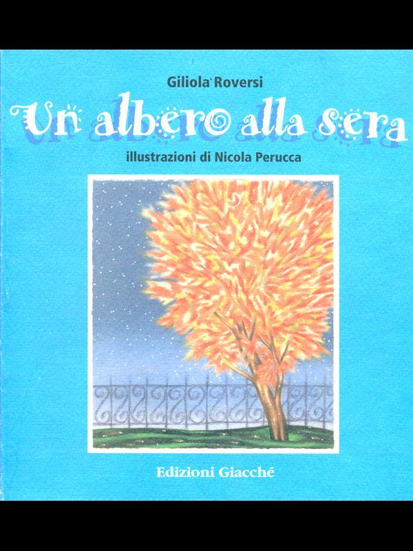 Un albero alla sera