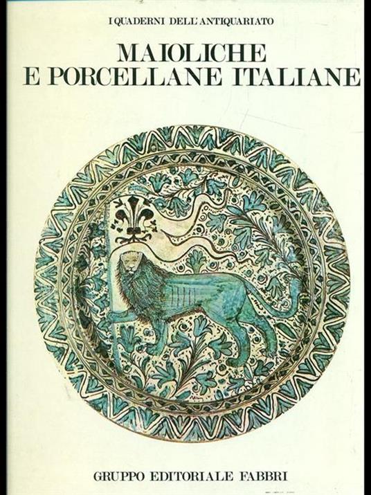 Maoiliche e porcellane italiane - copertina