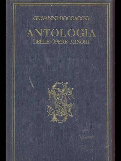 Antologia - Giovanni Boccaccio - copertina