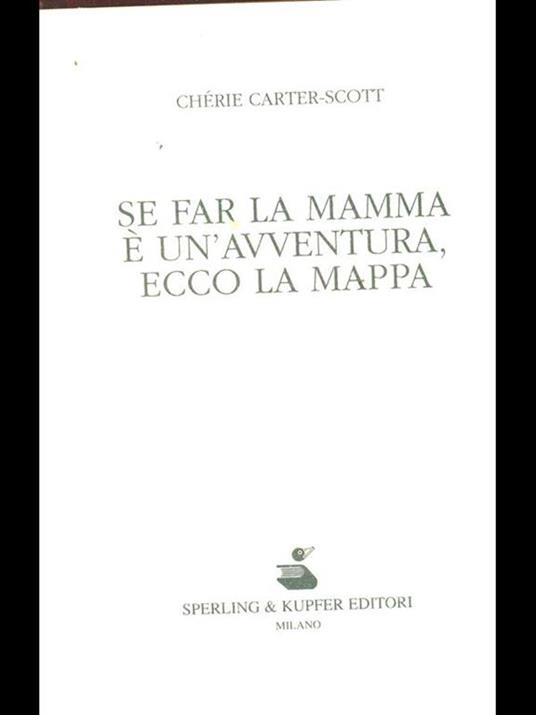 Se far la mamma é un'avventura ecco la mappa - copertina