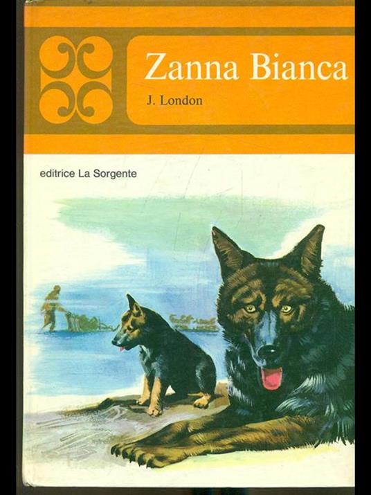 Zanna bianca - Jack London - copertina