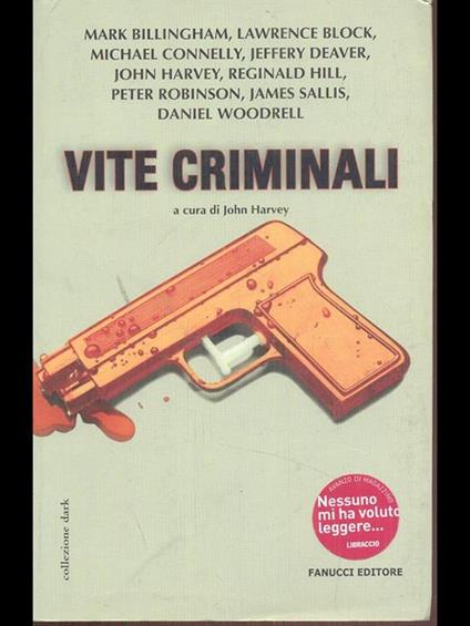 Vite criminali - copertina