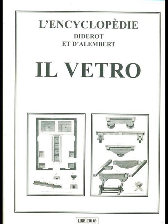 L' Encyclopedie Diderot et D'Alembert. Il vetro - Diderot et D'Alembert - copertina